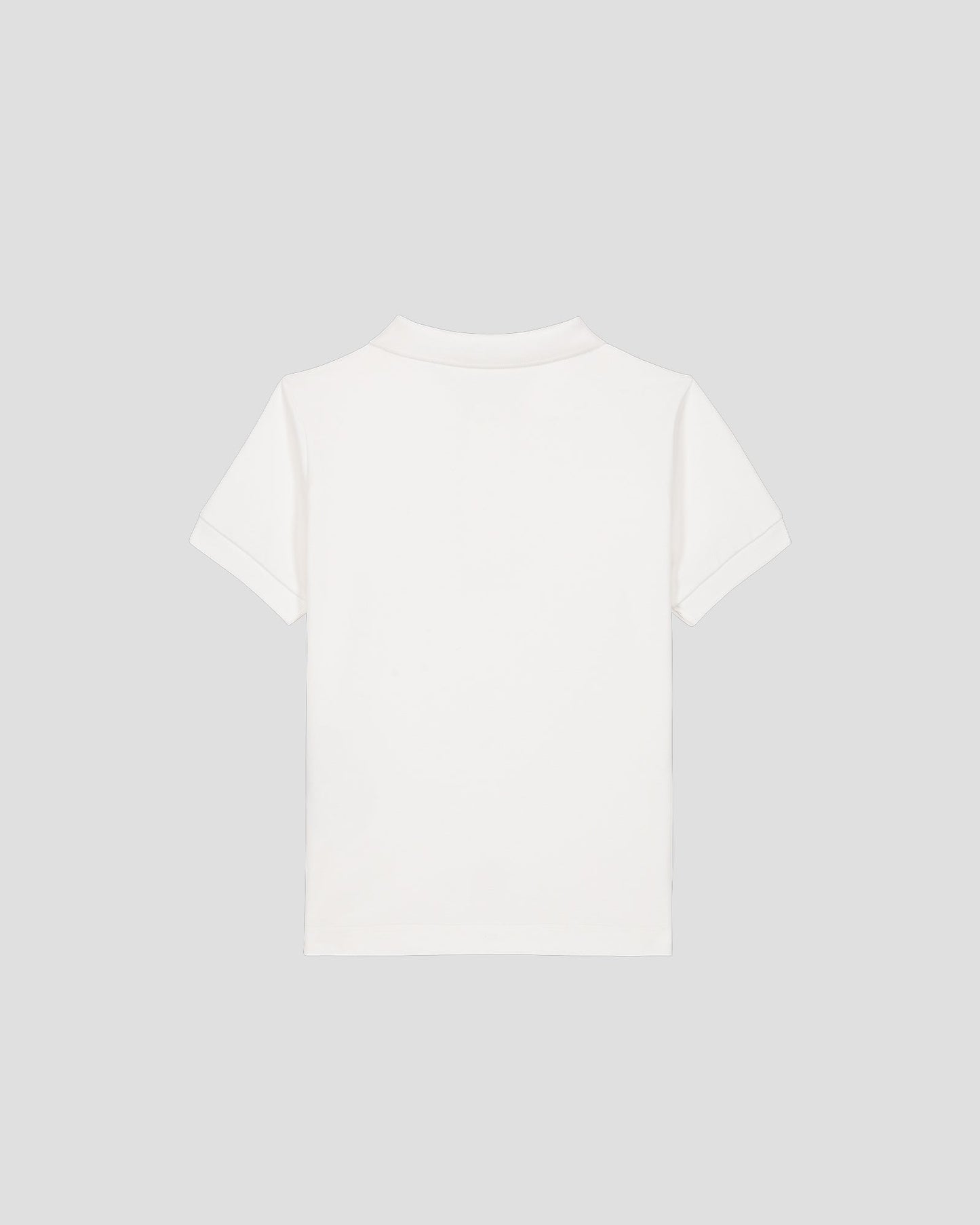 Polo enfant Blanc Enzo