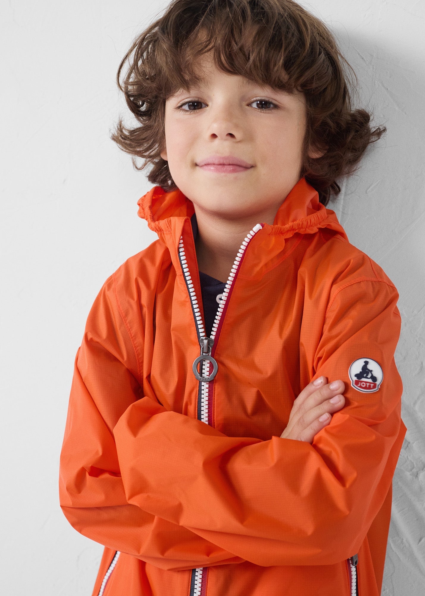 Imperméable enfant paquetable Rouge feu Corrie