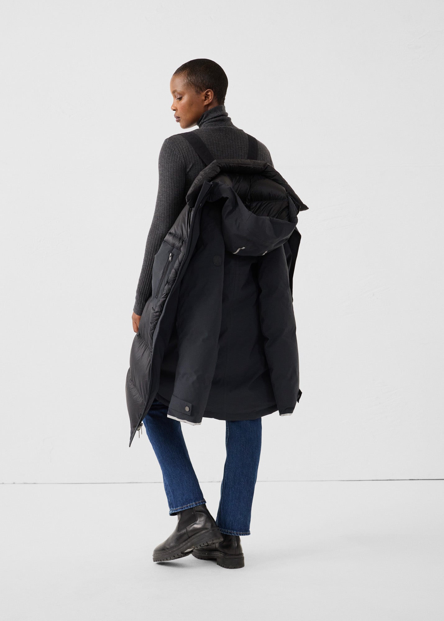 Parka Grand Froid Noir Nanook