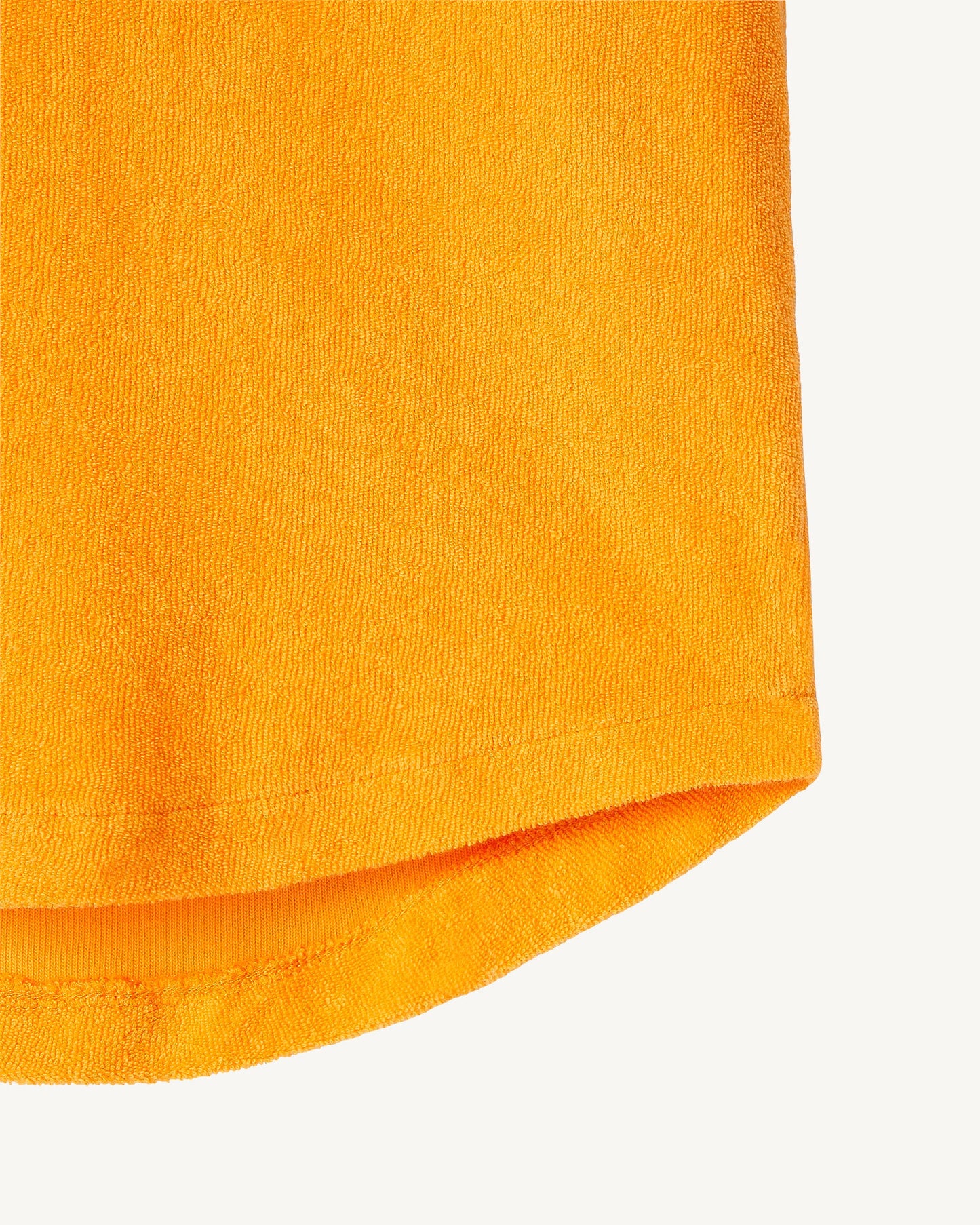 Robe éponge à capuche Abricot enfant Mini