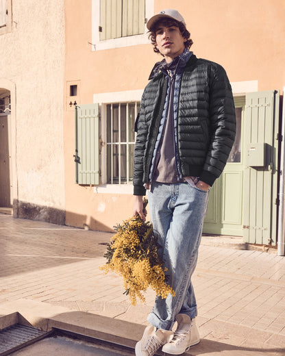 Doudoune légère bomber Noir Ryan