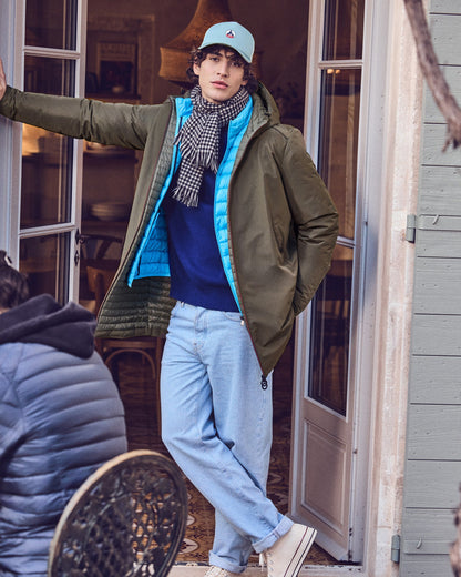 Veste ultralégère à capuche Army Arcadi