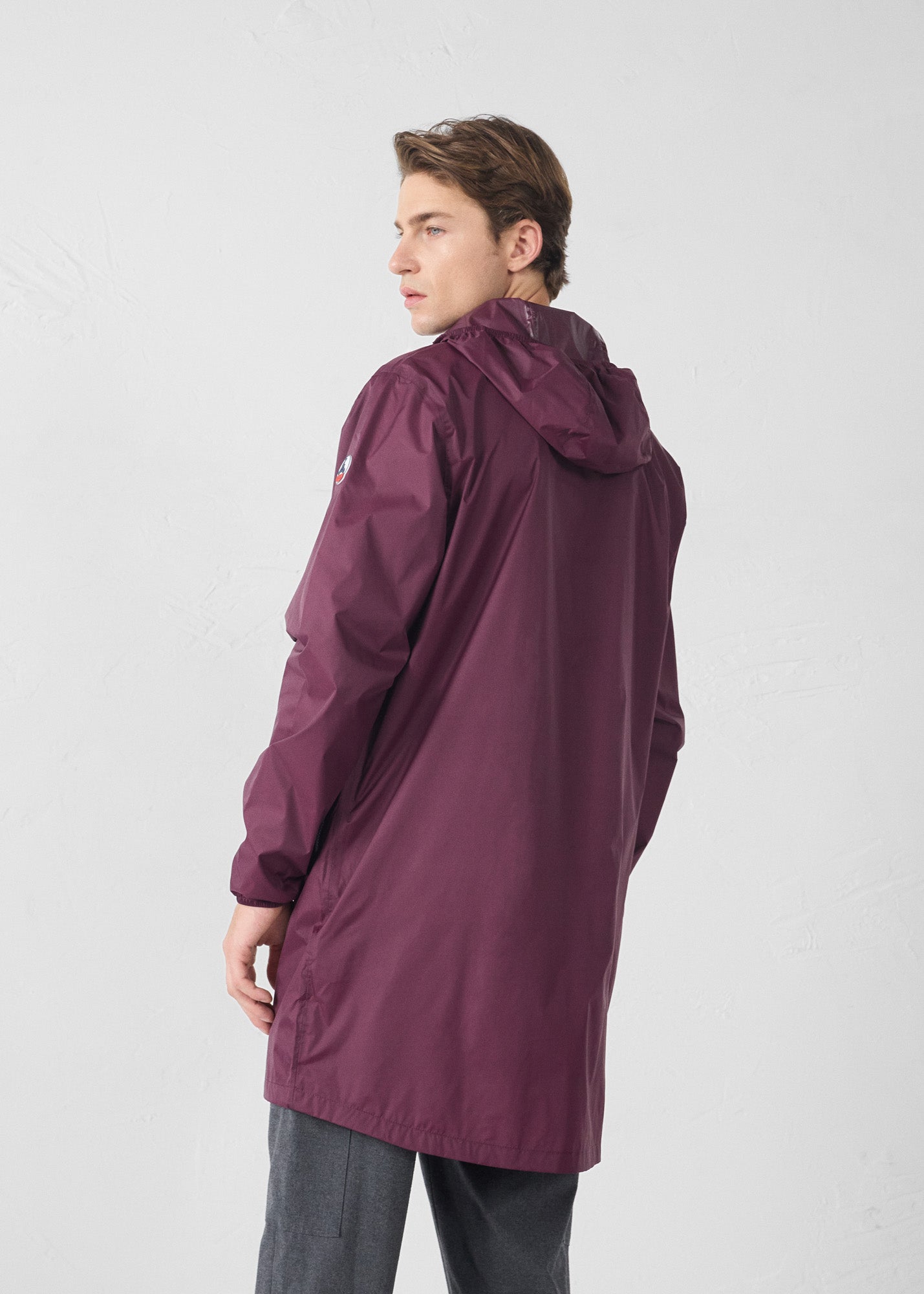 Imperméable long Cerise noire Skye