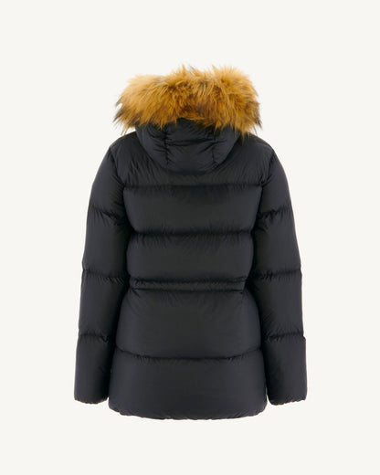 Doudoune à capuche Grand Froid Noir Luxe 2.0