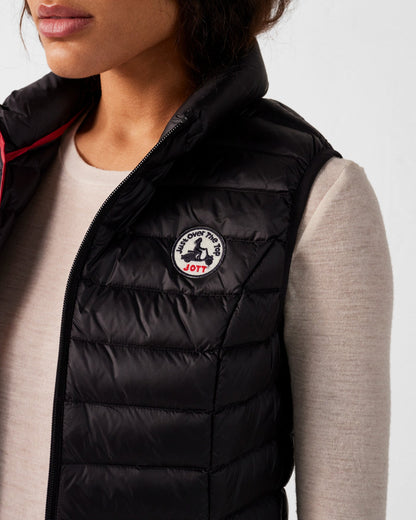 Doudoune légère sans manches Noir Seda