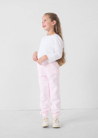 Pantalon de jogging enfant Rose pétale Mika