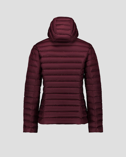 Doudoune légère à capuche Cerise noire Cloe