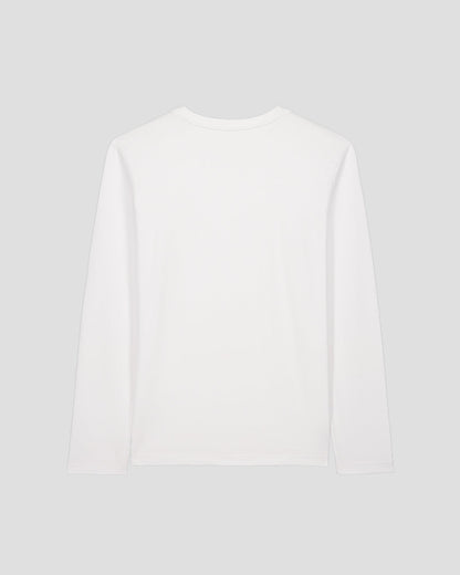 T-Shirt à col rond Blanc Emilio
