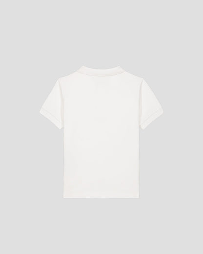 Polo enfant Blanc Enzo
