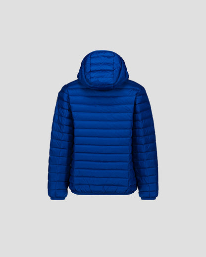 Doudoune légère à capuche enfant Bleu cobalt Hugo