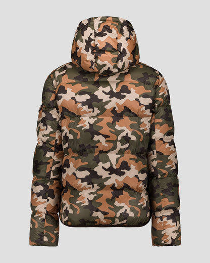 Doudoune Grand Froid  Camo sucre roux Java print