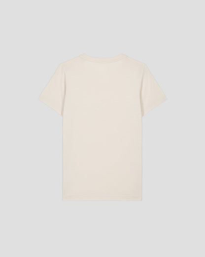 T-Shirt à col rond Naturel Lucia