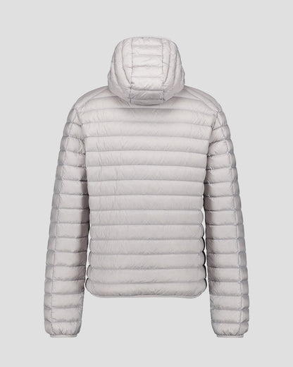 Doudoune légère à capuche Gris glace Nico