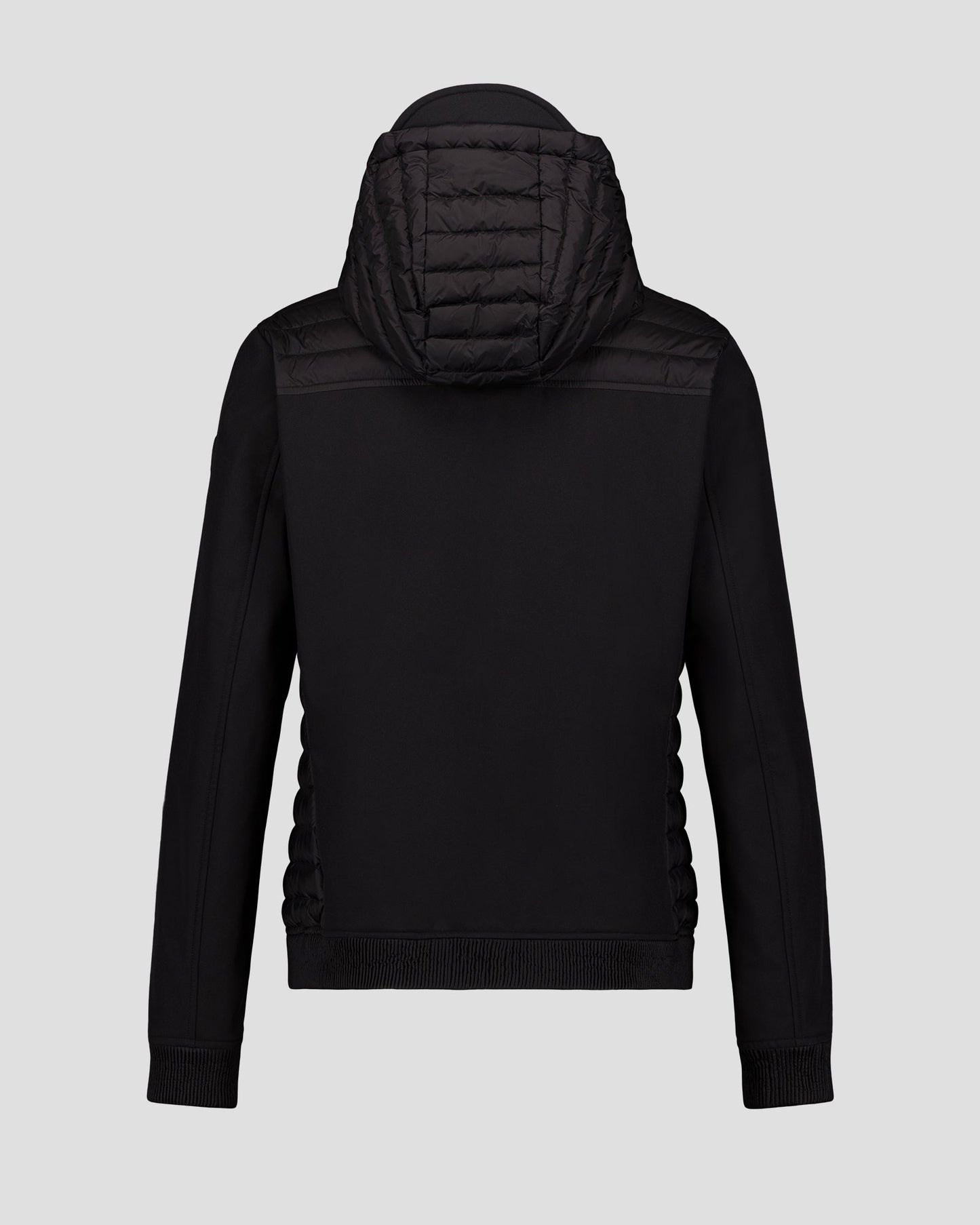 Doudoune bi-matière softshell Noir Paco 2.0