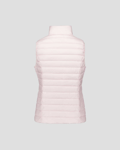 Doudoune légère sans manches Rose pétale Seda