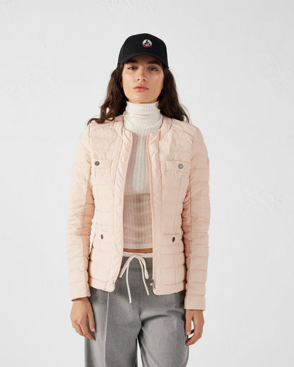 Doudoune stretch légère Pêche clair Ingrid