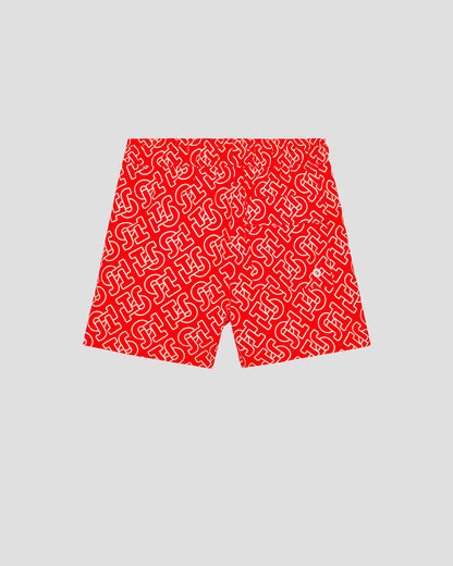 Maillot de bain Mono rouge feu Mimosa Monogram