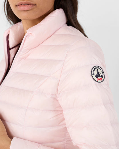 Doudoune légère Rose pétale Cha