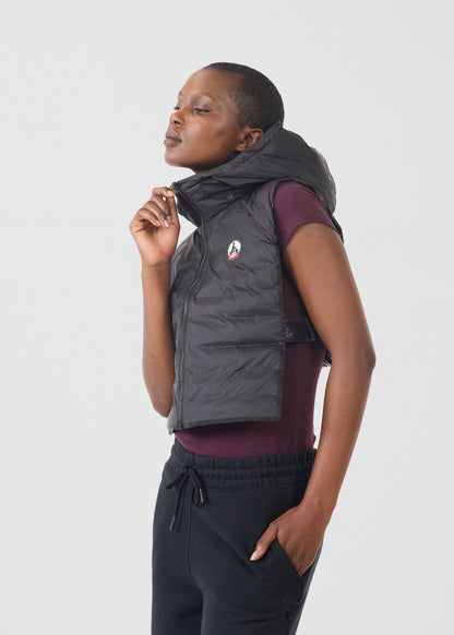 Capuche laquée Noir Alae laquée