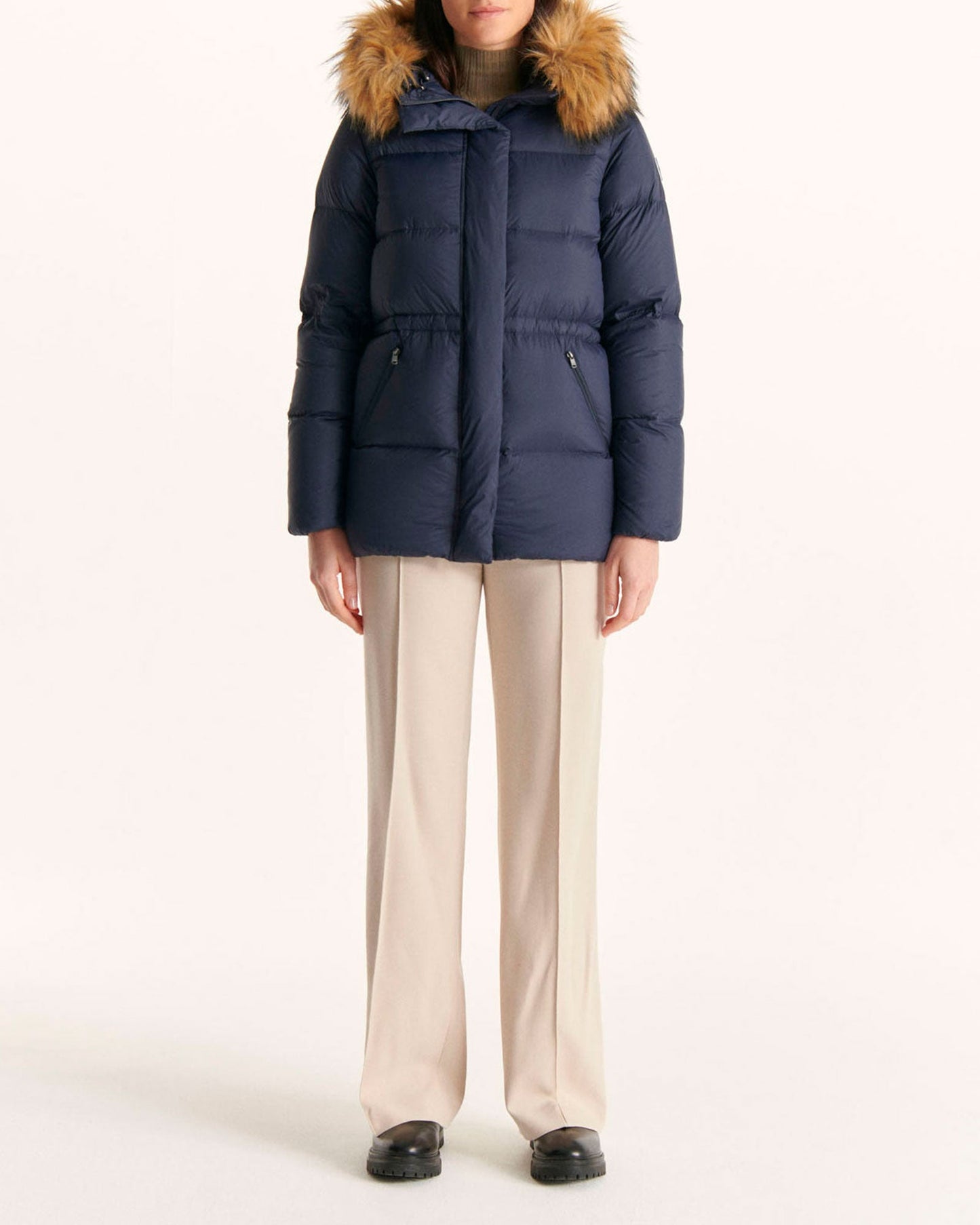 Doudoune à capuche Grand Froid Marine Luxe 2.0