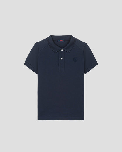 Polo enfant en coton Marine Ciro