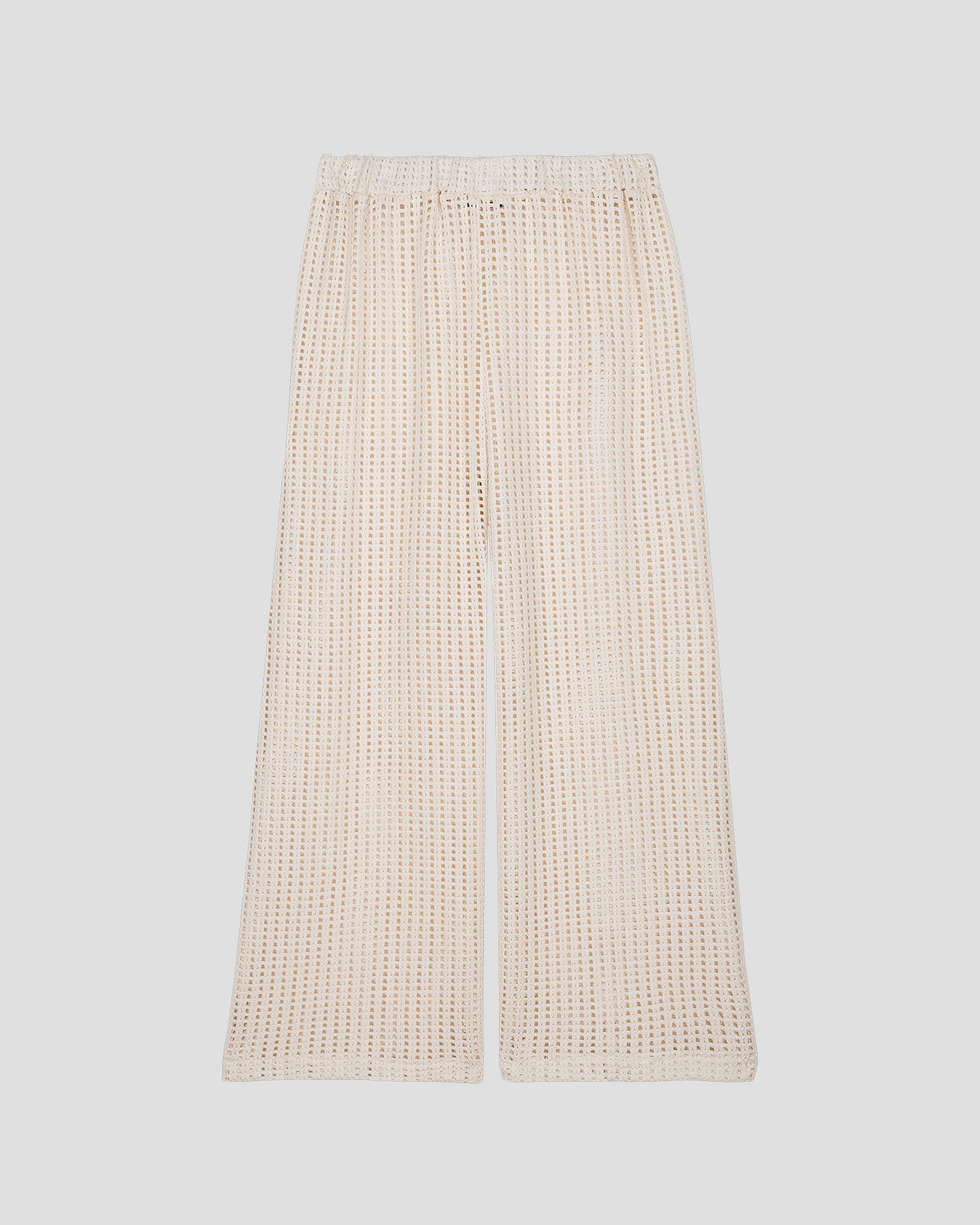 Pantalon en maille de coton Naturel Virginia