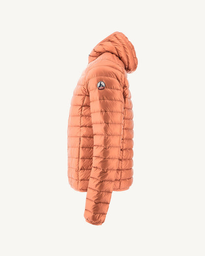 Doudoune légère à capuche Camel Nico