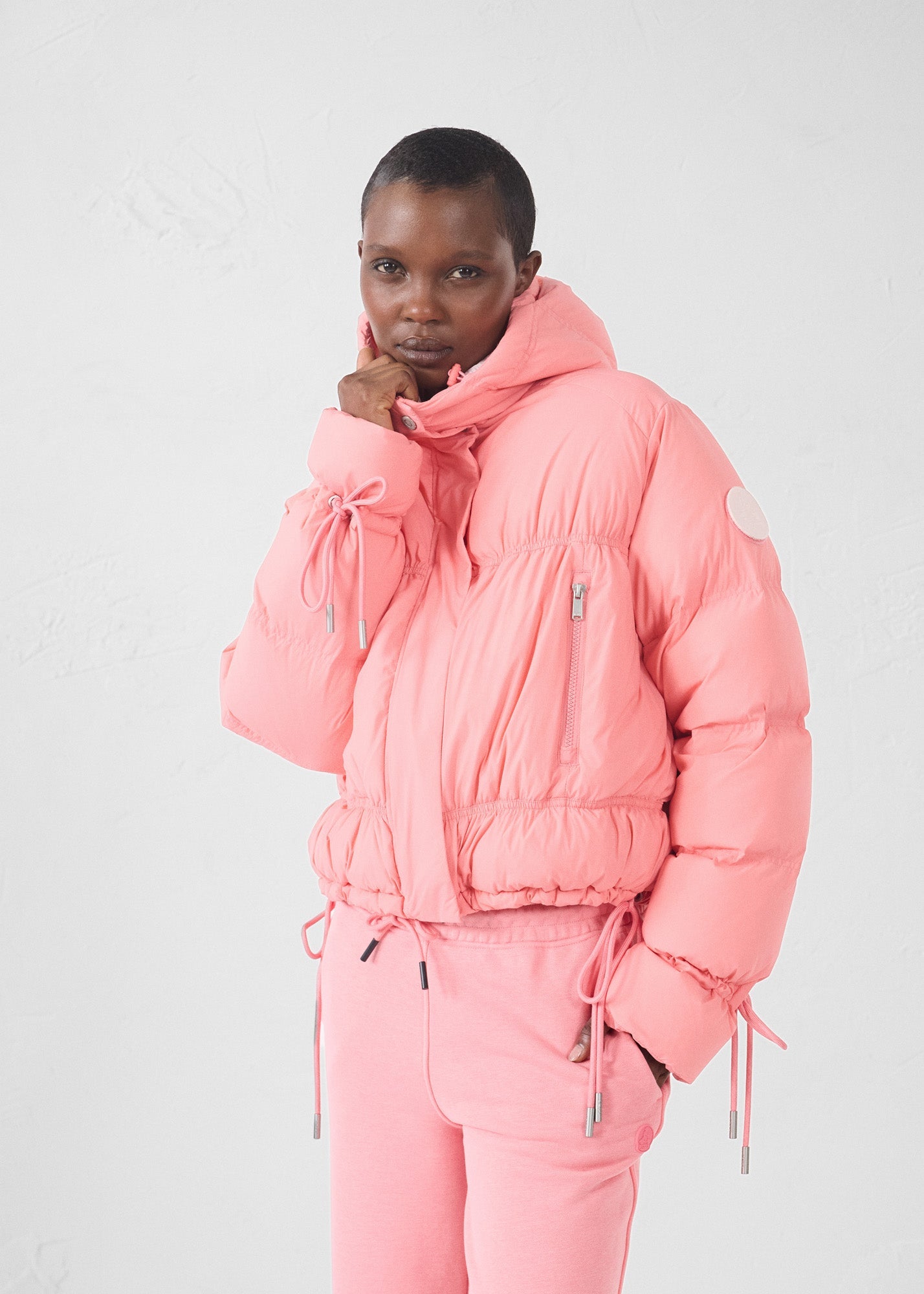 Doudoune Grand Froid esprit puffer Vibrant pink Nami