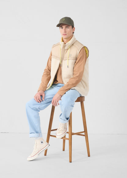 Doudoune sherpa Naturel Oleg