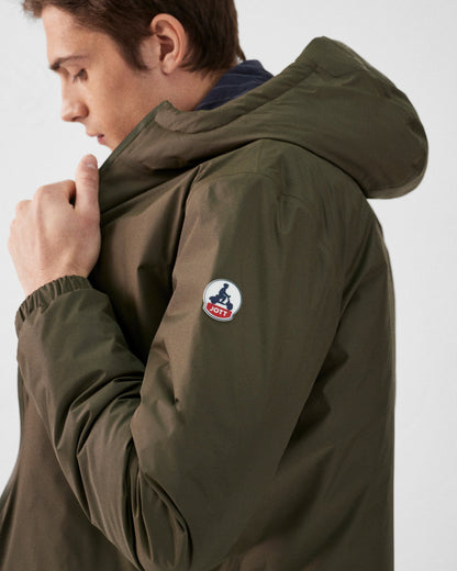 Doudoune ultralégère réversibles Army/Beige Chicago 2.0