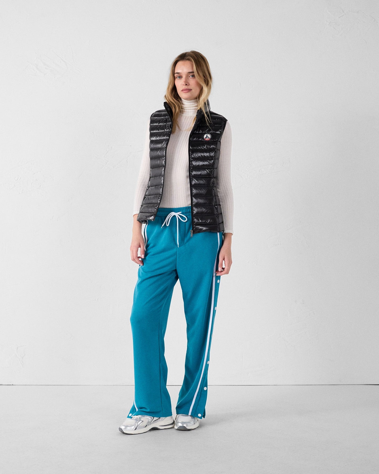 Doudoune légère sans manches Noir Seda shiny