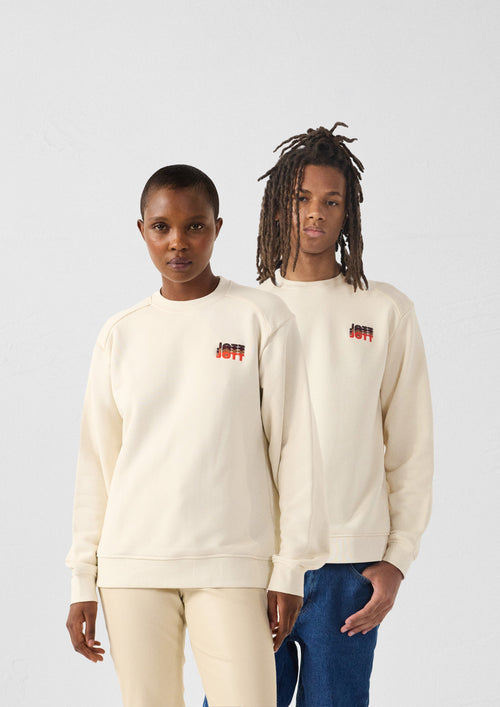 Sweatshirt graphique Naturel Jamie gradient
