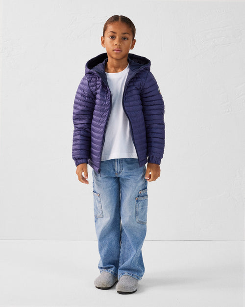 T-shirt col rond enfant en coton Blanc Prado