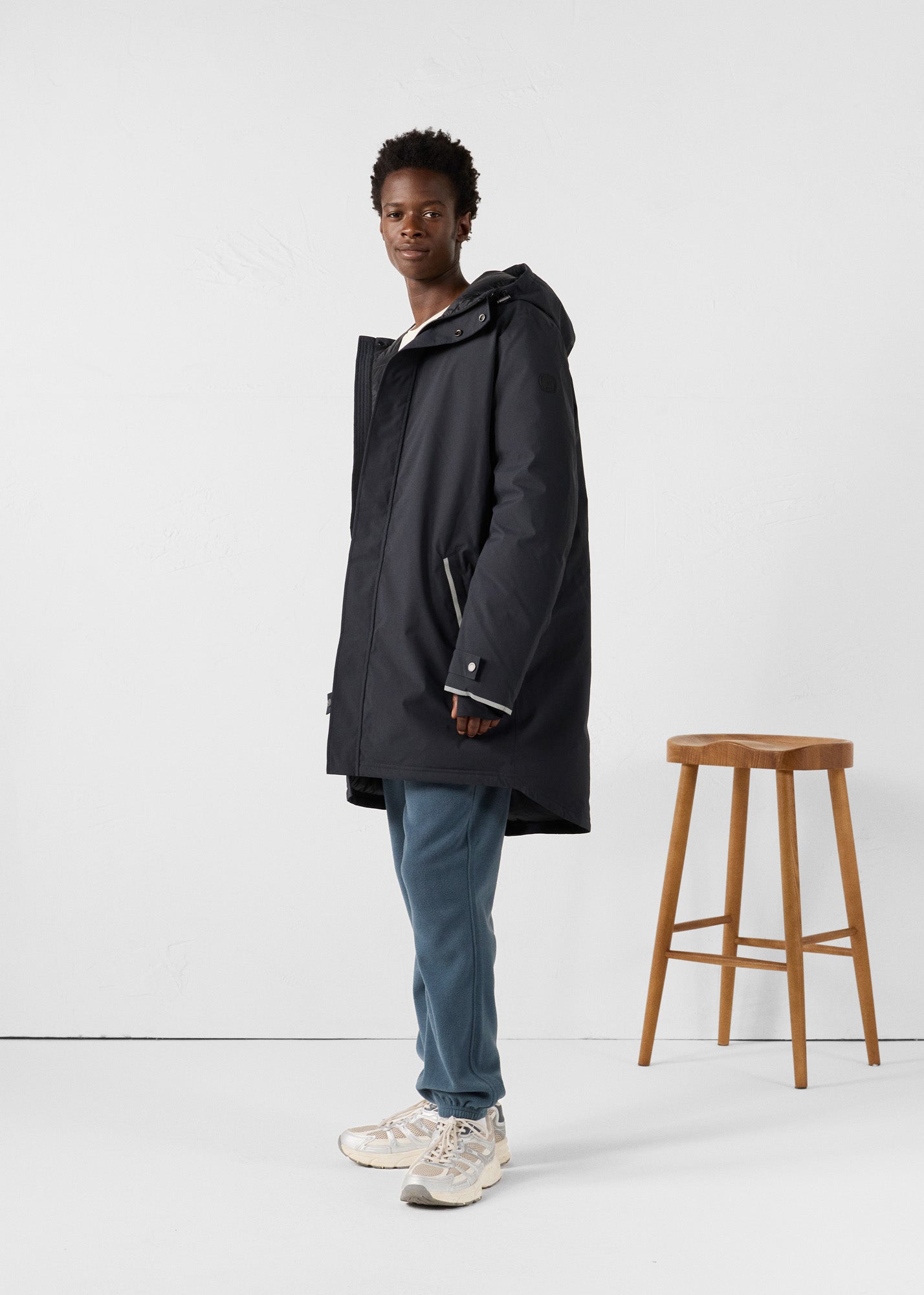 Parka Grand Froid Noir Ivik