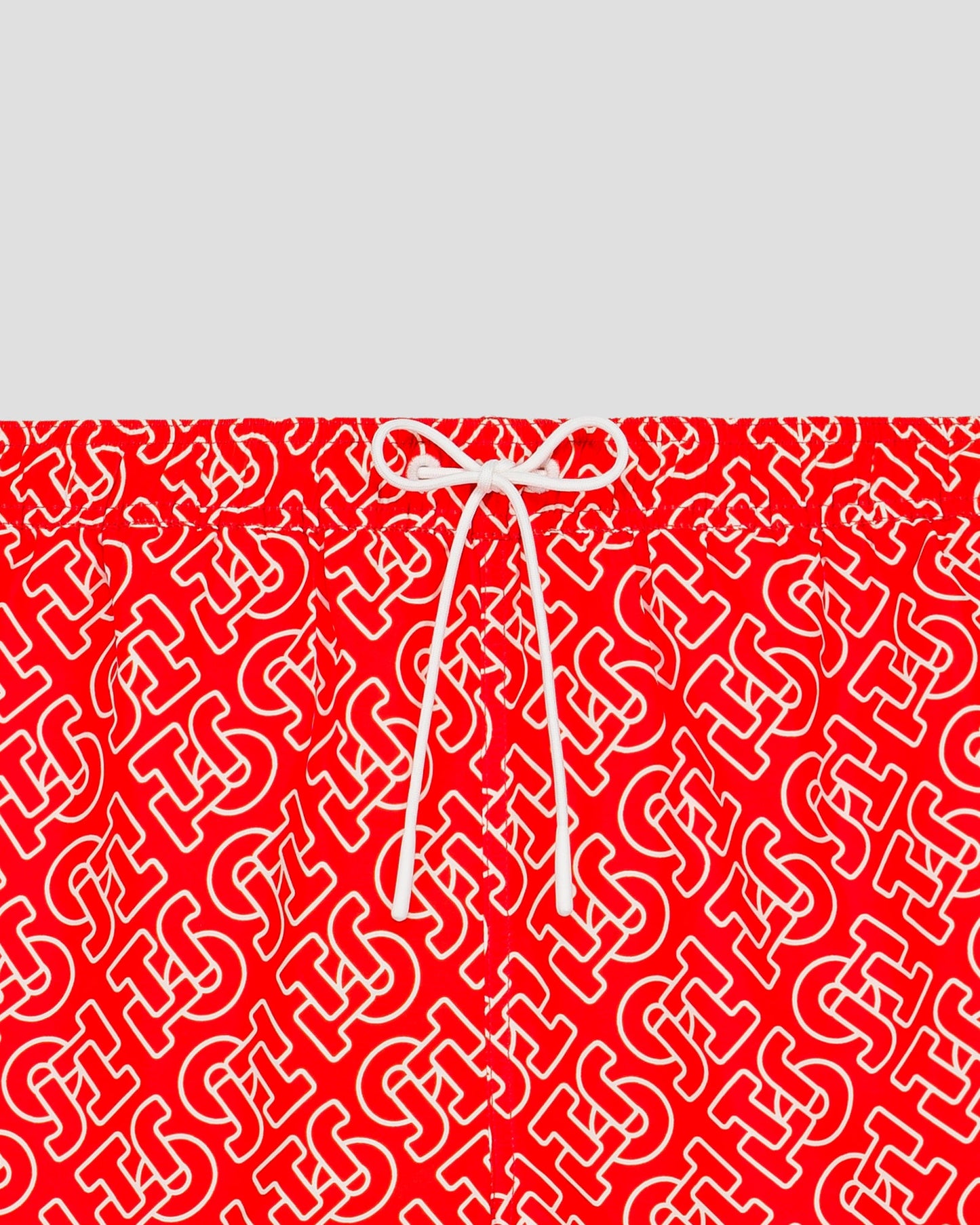 Maillot de bain Mono rouge feu Niolon monogram