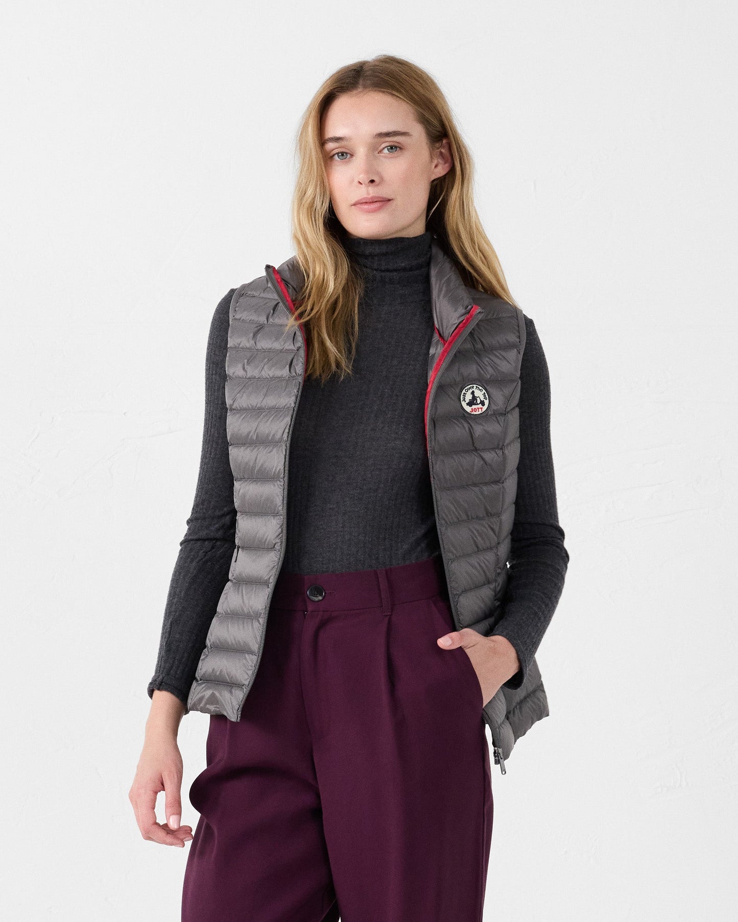 Doudoune légère sans manches Anthracite Seda