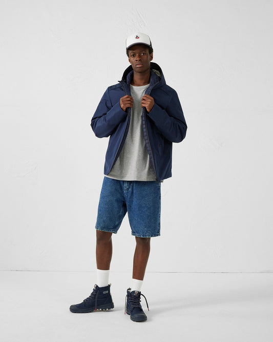 Veste ultralégère à capuche Marine Arcadi