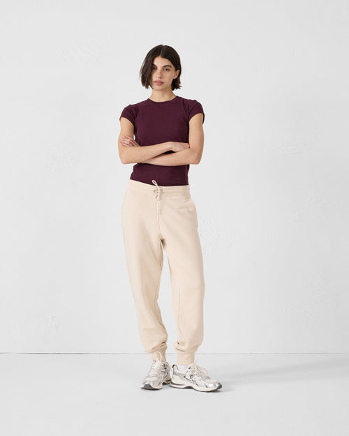 Pantalon de sport en coton Sable Iris