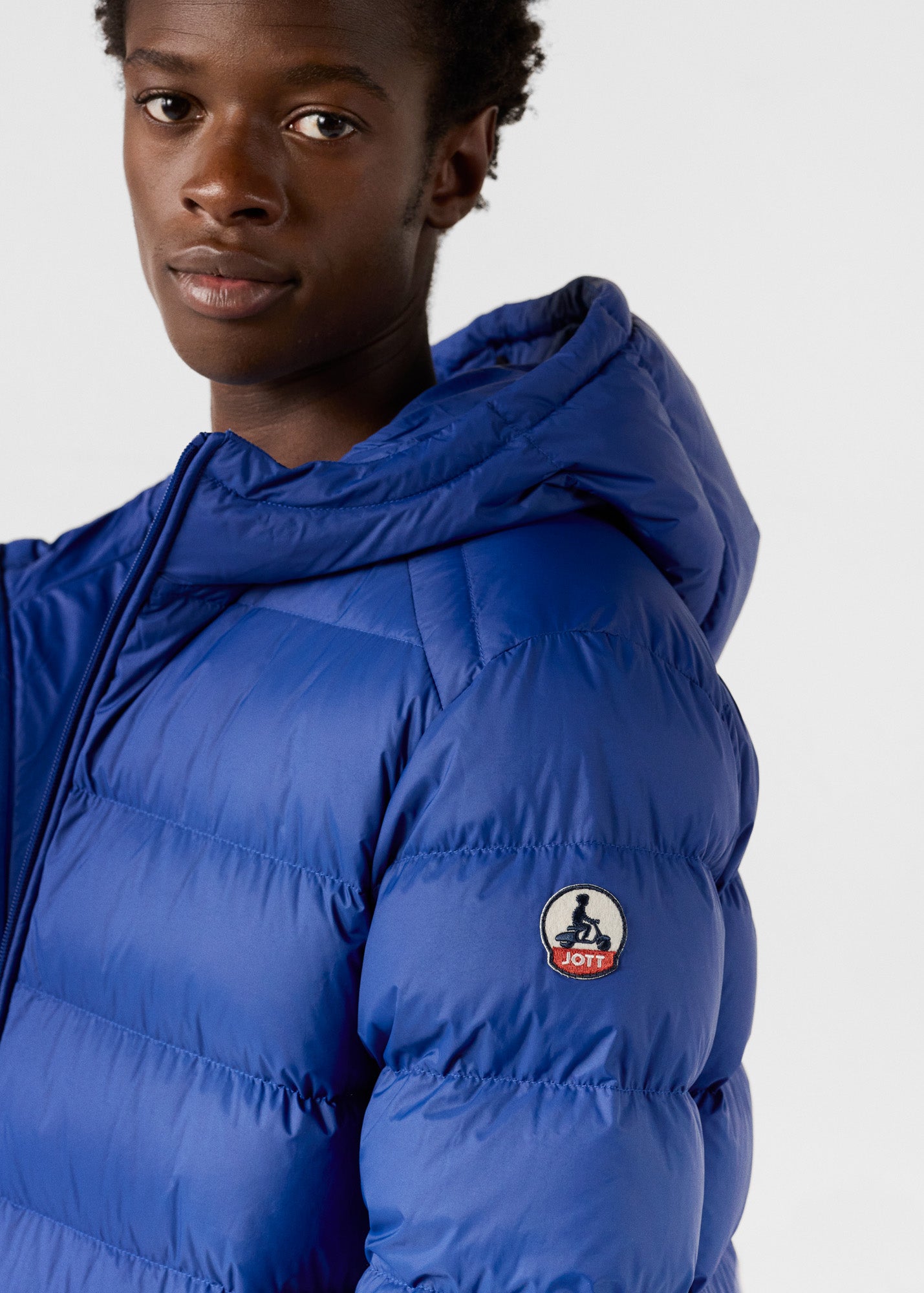 Doudoune confort Bleu cobalt Johny