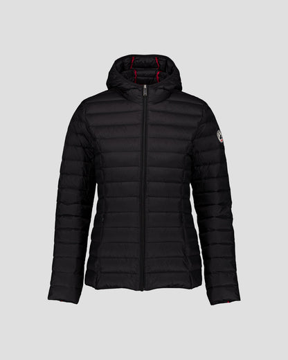 Doudoune légère à capuche Noir Cloe