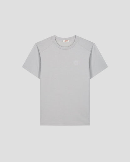 T-shirt col rond en coton Gris glace Espar