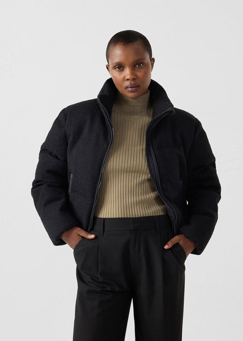 Veste Grand Froid esprit puffer Noir Akira