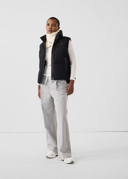 Veste Grand Froid puffer sans manches Noir Atsuma