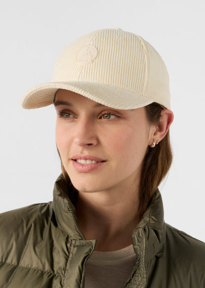 Casquette en velours Naturel Cirrus