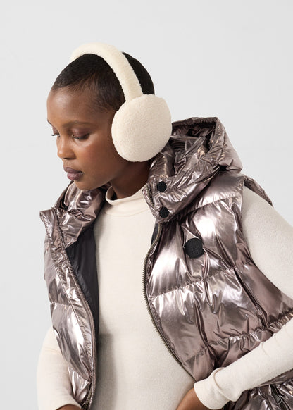 Cache-oreilles sherpa Naturel Fuzzy sherpa