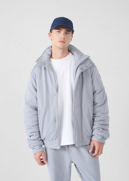 Bomber en jersey Gris souris Hank