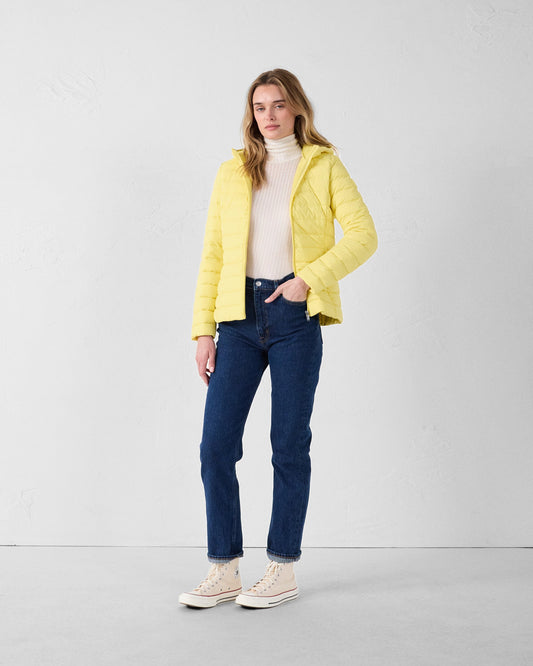 Doudoune à capuche stretch légère Limonade Salma