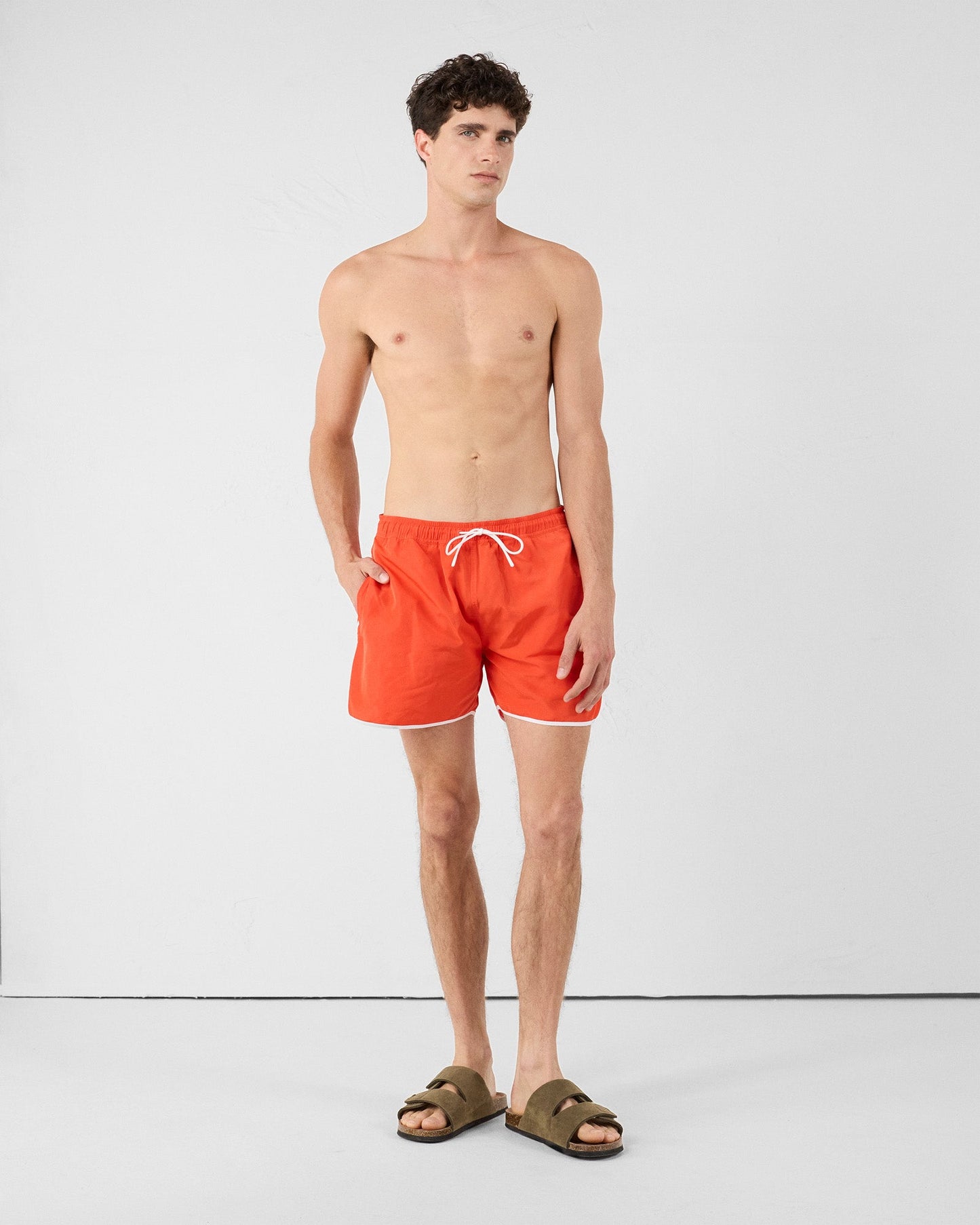 Maillot de bain Rouge feu Ventura prism