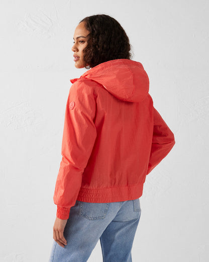 Blouson coupe-vent léger à capuche Corail Alize