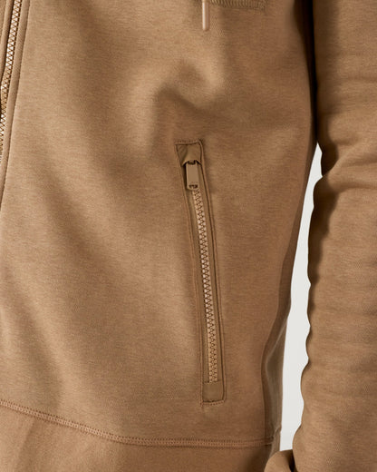 Veste zippée en coton Fauve Hector